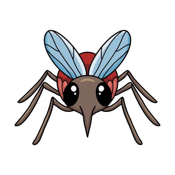 可爱的小蚊子卡通造型图片下载
