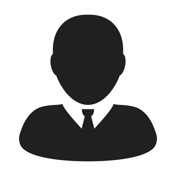 副图标矢量男性用户个人资料头像符号，用于业务中的平面彩色字形象形符号符号图片下载