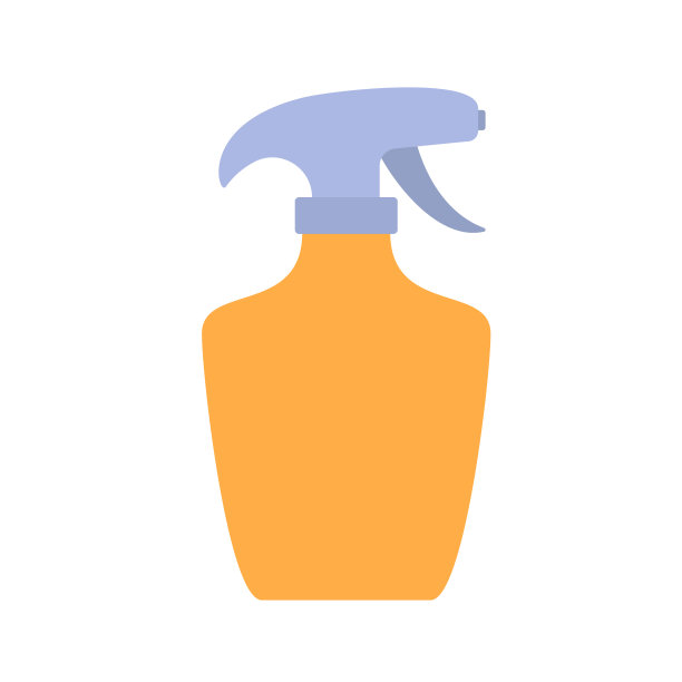 水喷雾器理发店图标矢量插图。巴伯和理发店图片下载