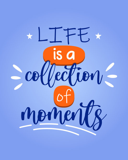 积极的五颜六色的海报。现代色彩。完美的印刷或装饰。艺术和插图图片下载