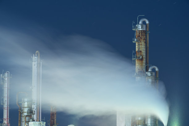 工厂的夜景图片下载