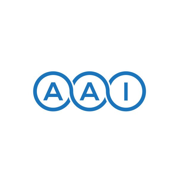 AAI字母标志设计（白色背景）图片下载