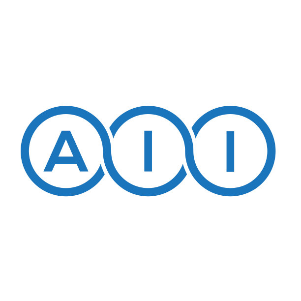 AII字母Logo设计，白色背景图片下载