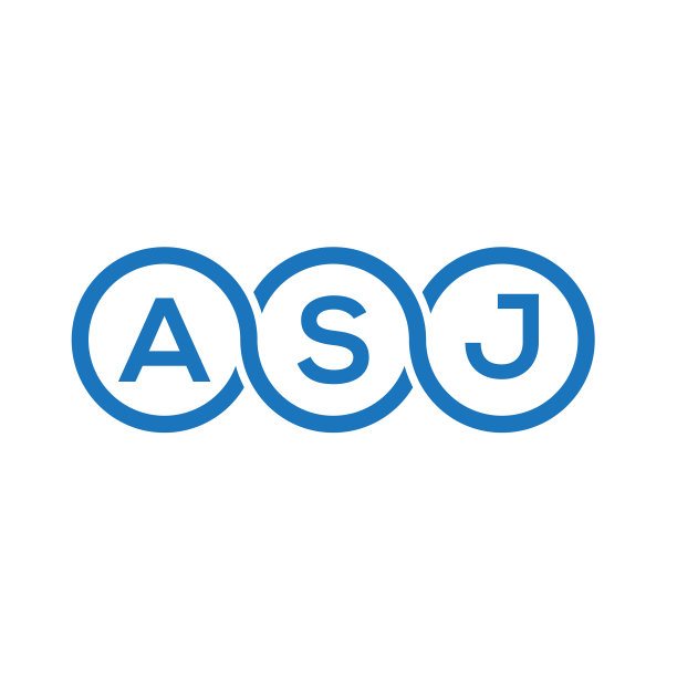 ASJ字母Logo设计（白色背景）图片下载