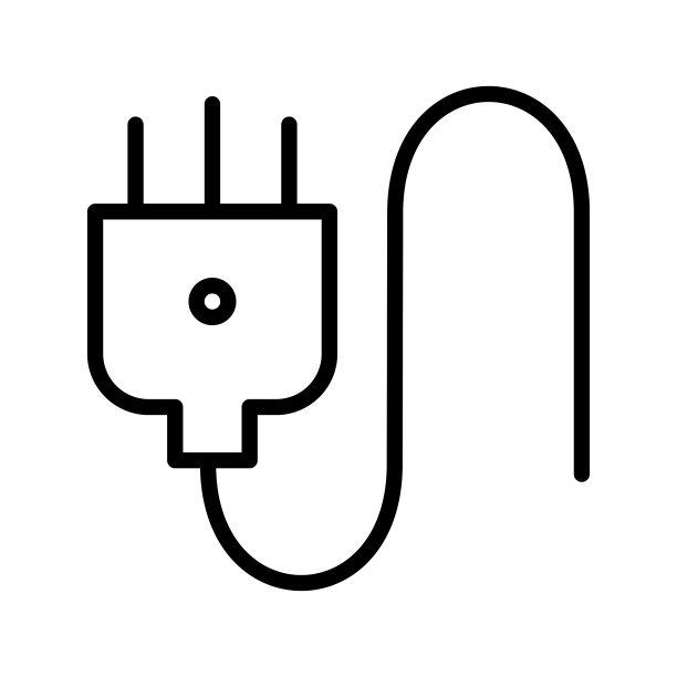插头I线图标图片下载