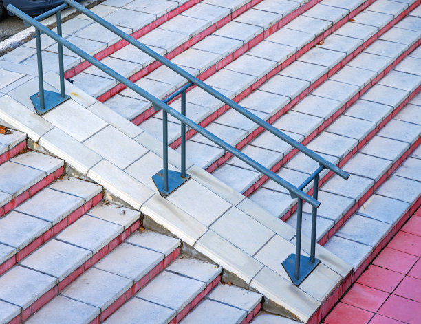 白砖楼梯栏杆图片下载