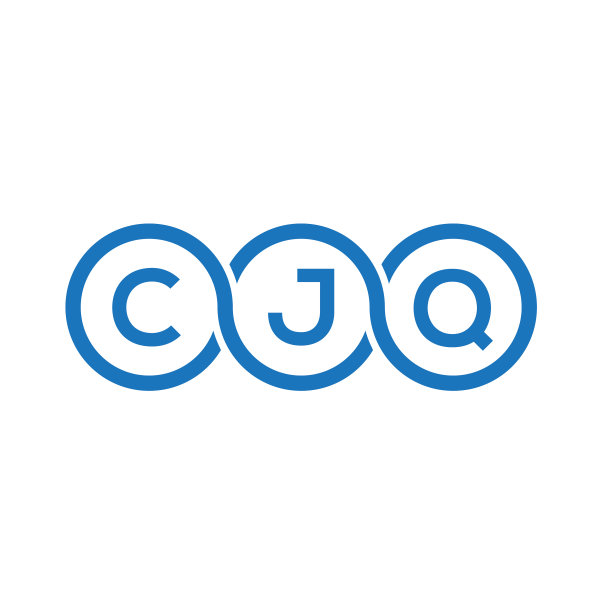 mobilecjq字母logo设计，白色背景图片下载