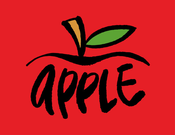 苹果的插图图片下载