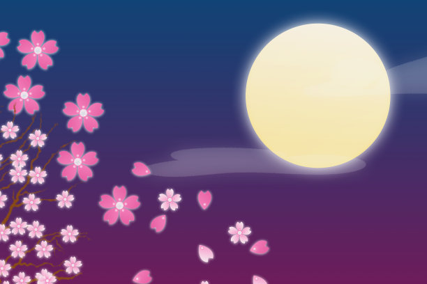 朦胧的月光图片下载