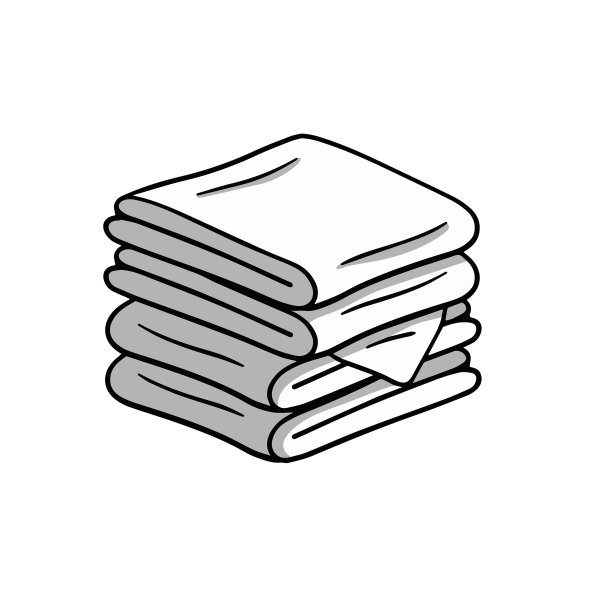 折叠毛巾或叠布织物图片下载