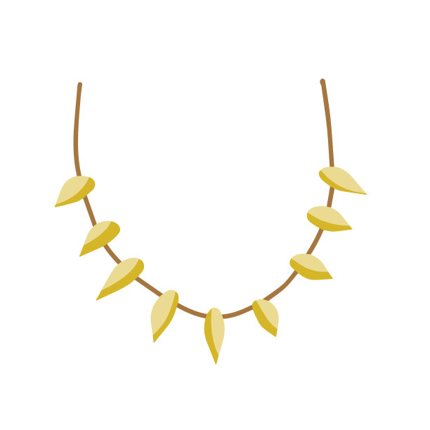 牙齿和尖牙的项链图片下载