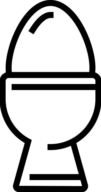 蛋杯线图标图片下载