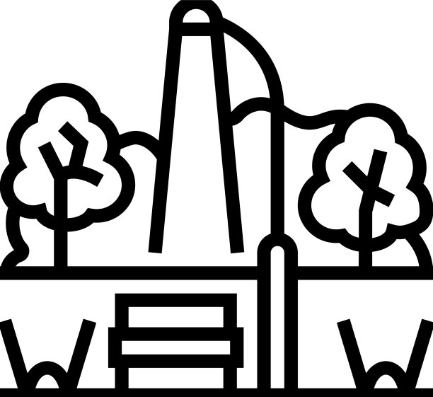 光公园线图标图片下载