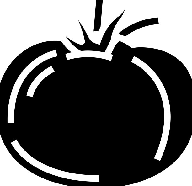 番茄维生素蔬菜字形图标图片下载