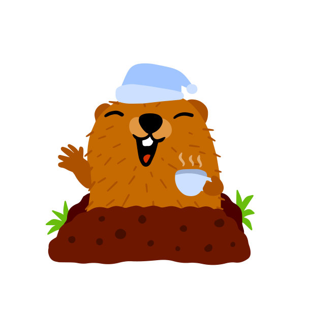 可爱的土拨鼠图片下载