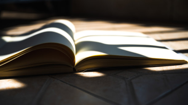 阳光下的书图片下载