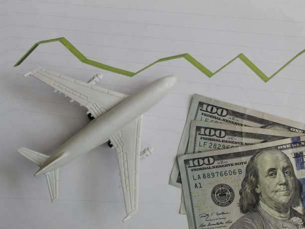 旅游和用美元进行空中贸易图片下载