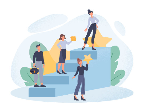 职业发展的概念图片下载