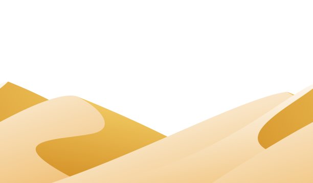 南部乡村景观。无缝合成。很酷的卡通风格。孤立的白色背景。向量图片下载