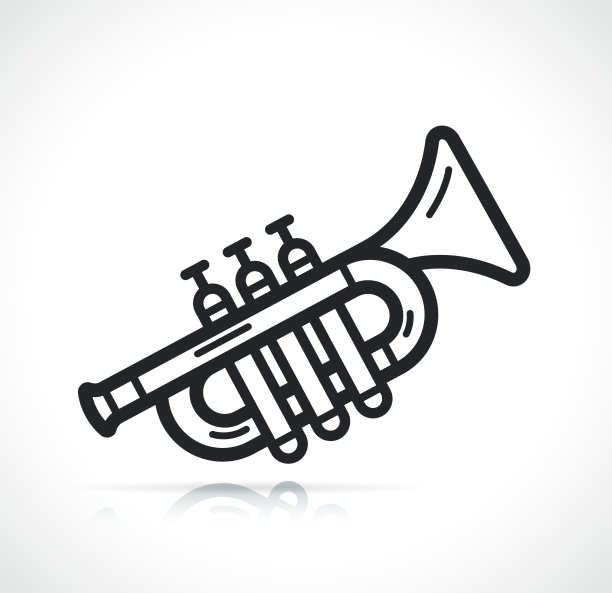 小号或乐器图标图片下载