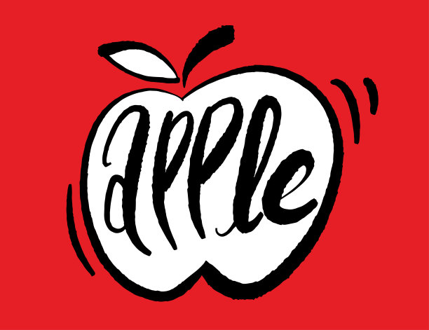 苹果的插图图片下载
