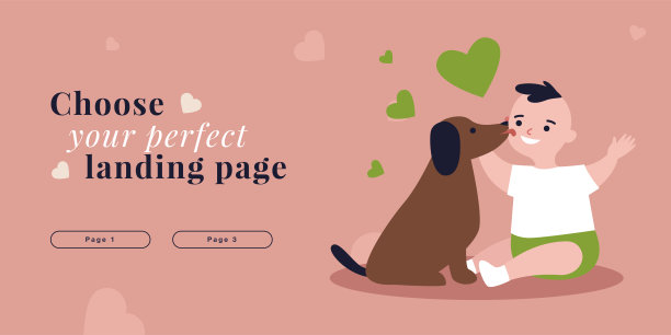 狗狗用舌头舔小孩的脸图片下载