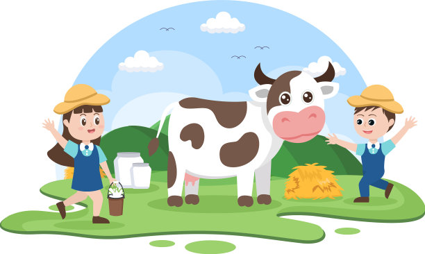 农民挤牛奶是为了生产或获得牛奶图片下载