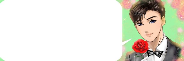 K-pop风格少女漫画插画：黑发英俊的王子图片下载