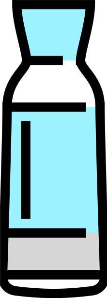 瓶子玻璃颜色图标图片下载