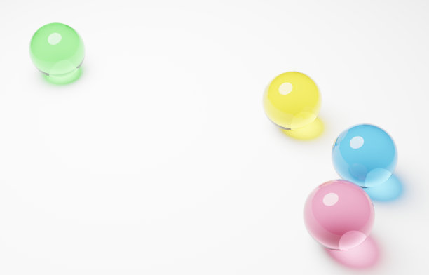 简单和可爱的大理石的3D图像图片下载