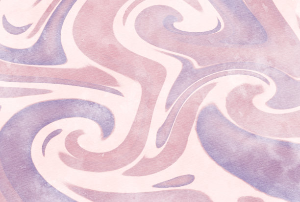 美丽多彩的大理石图案在水彩图片下载