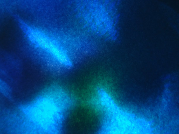 抽象的蓝绿色软背景。曲线几何形状使用横幅，封面，海报，壁纸，设计与空间的文字。图片下载