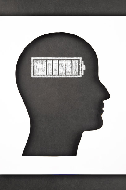 人的脑袋电池满了图片下载