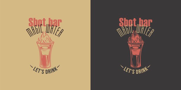 烈性酒鸡尾酒。燃烧B-52，火速射击图片下载