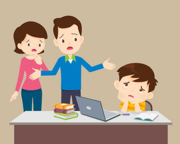 无聊的孩子们在做作业图片下载