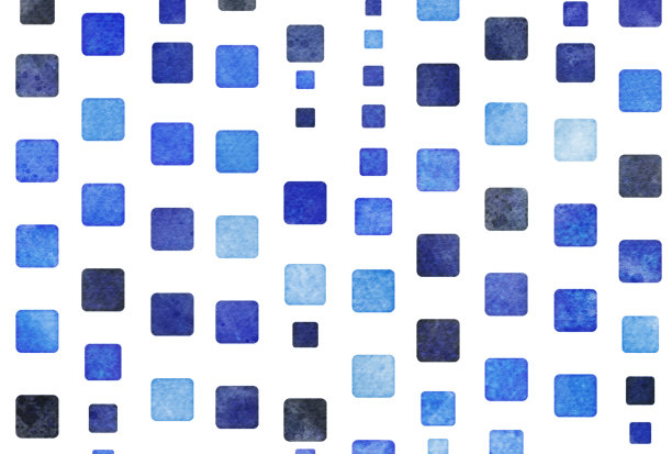 柔和的颜色方块瓷砖背景插图图片下载