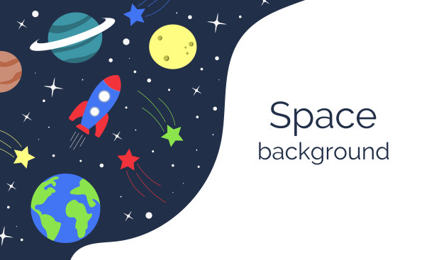 火箭越过地球飞向月球。图片下载