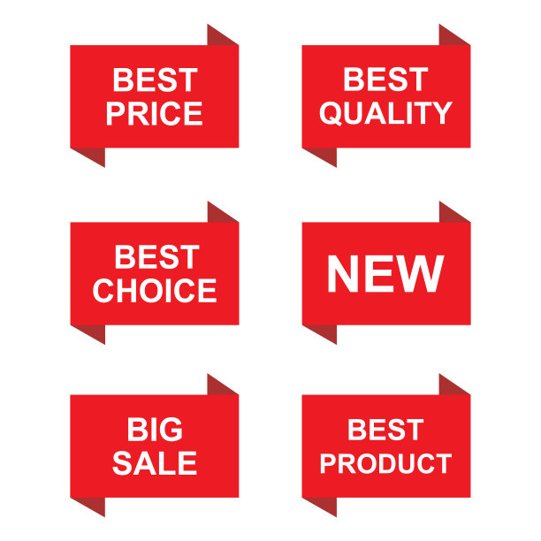 标签:最好的价格，质量，选择，产品，新的和大的销售，矢量，图标。图片下载