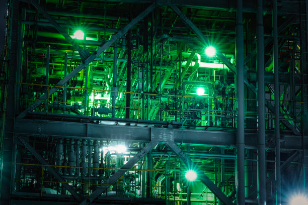 川崎工厂夜景图片下载