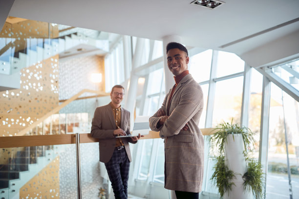 非裔美国经理人的肖像。图片下载