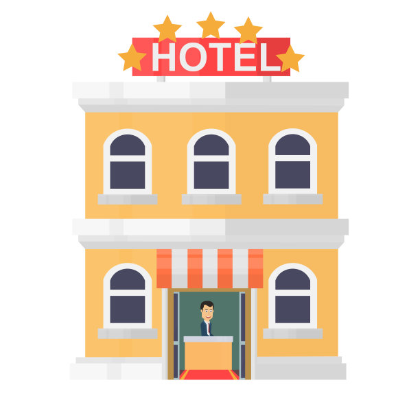 酒店建筑。五星级酒店图片下载