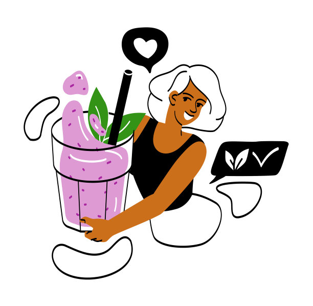 素食或纯素饮食的抽象概念图片下载