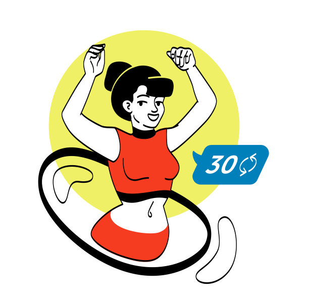 健康做运动图片下载