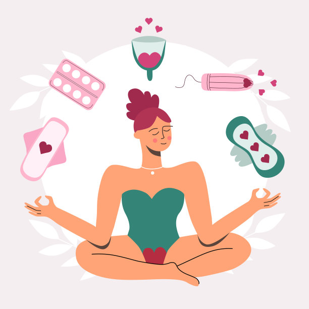 坐在床上的女人图片下载