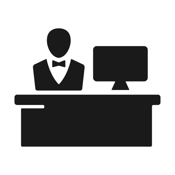 宾馆接待员图标。图片下载