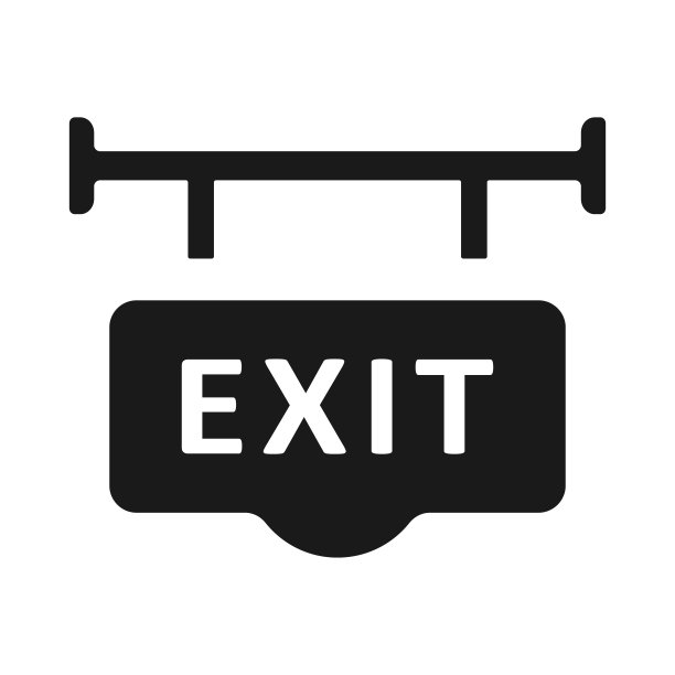 退出方式图标。图片下载