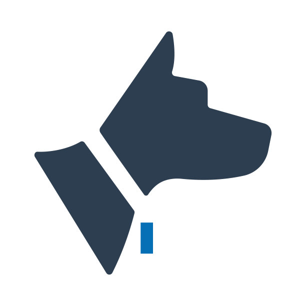 宠物狗图标。图片下载