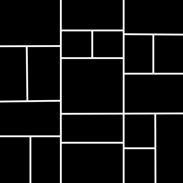 拼贴相框模板。矢量插图EPS10。图片下载