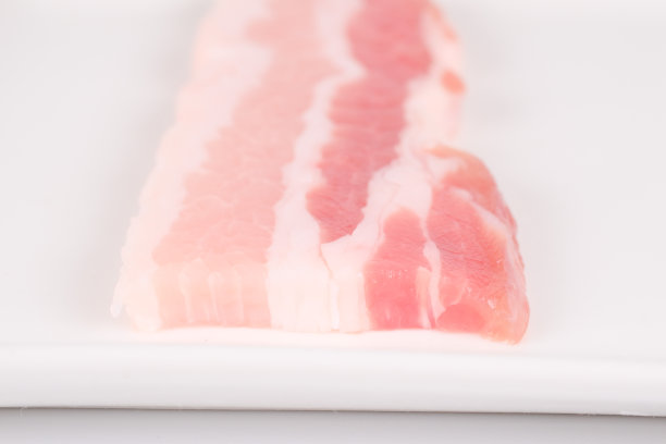 一张生排骨，特写照片图片下载