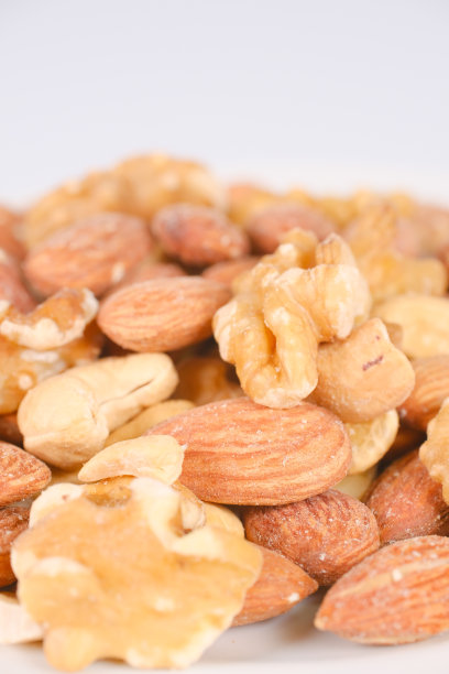 混合坚果，特写照片图片下载